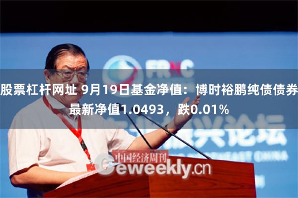 股票杠杆网址 9月19日基金净值：博时裕鹏纯债债券最新净值1.0493，跌0.01%