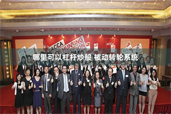 哪里可以杠杆炒股 被动转轮系统