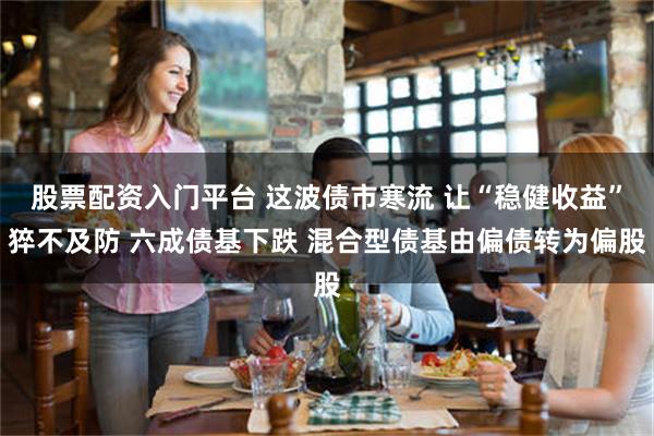 股票配资入门平台 这波债市寒流 让“稳健收益”猝不及防 六成债基下跌 混合型债基由偏债转为偏股