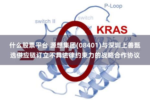 什么股票平台 源想集团(08401)与深圳上善甄选供应链订立不具法律约束力的战略合作协议