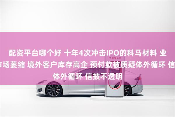配资平台哪个好 十年4次冲击IPO的科马材料 业绩不稳 市场萎缩 境外客户库存高企 预付款被质疑体外循环 信披不透明
