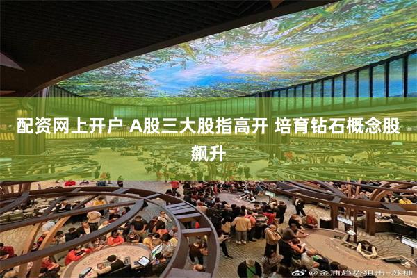 配资网上开户 A股三大股指高开 培育钻石概念股飙升