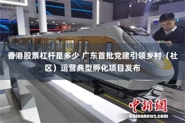 香港股票杠杆是多少 广东首批党建引领乡村(社区)运营典型孵化项目发布