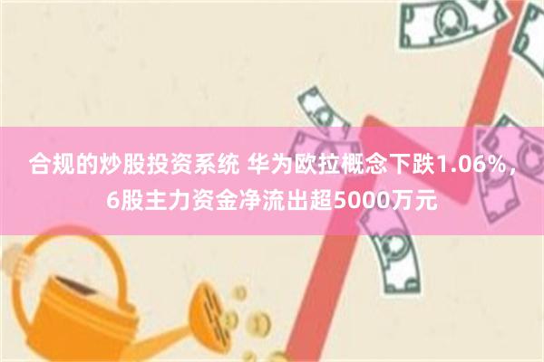合规的炒股投资系统 华为欧拉概念下跌1.06%，6股主力资金净流出超5000万元