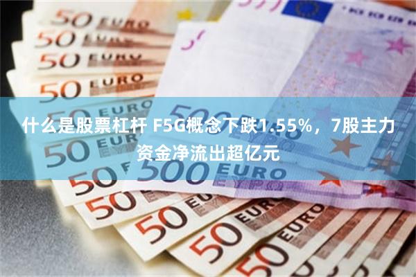 什么是股票杠杆 F5G概念下跌1.55%，7股主力资金净流出超亿元