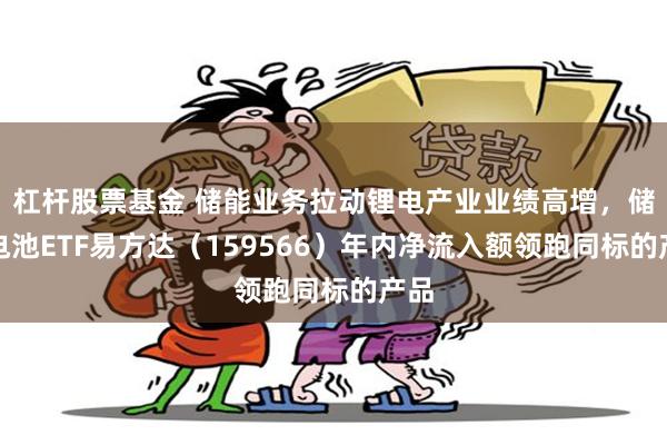 杠杆股票基金 储能业务拉动锂电产业业绩高增，储能电池ETF易方达（159566）年内净流入额领跑同标的产品