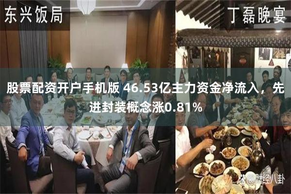 股票配资开户手机版 46.53亿主力资金净流入，先进封装概念涨0.81%