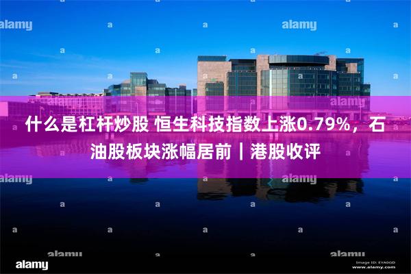 什么是杠杆炒股 恒生科技指数上涨0.79%，石油股板块涨幅居前｜港股收评
