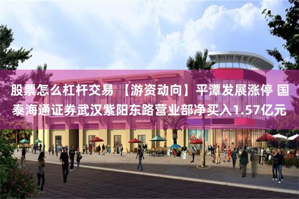 股票怎么杠杆交易 【游资动向】平潭发展涨停 国泰海通证券武汉紫阳东路营业部净买入1.57亿元